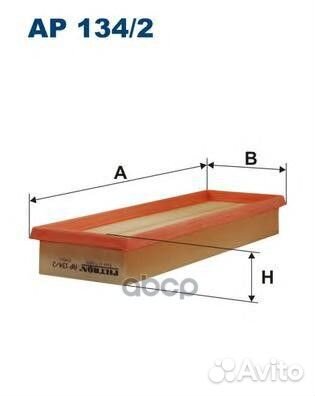 Фильтр воздушный filtron AP 134/2 Польша 1/1 шт