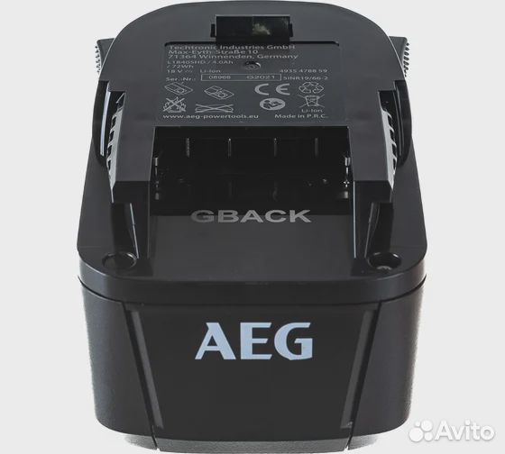 Аккумулятор AEG L1840SHD