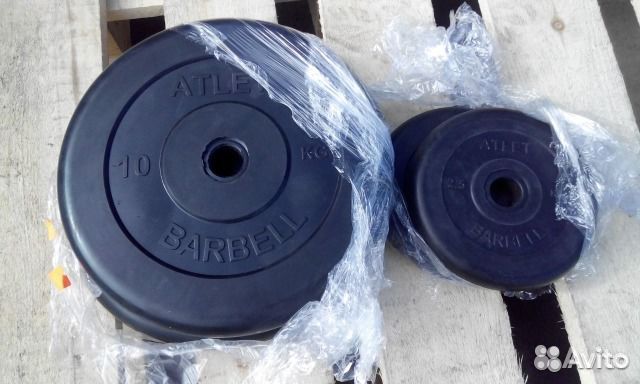 Диски для штанги и гантели