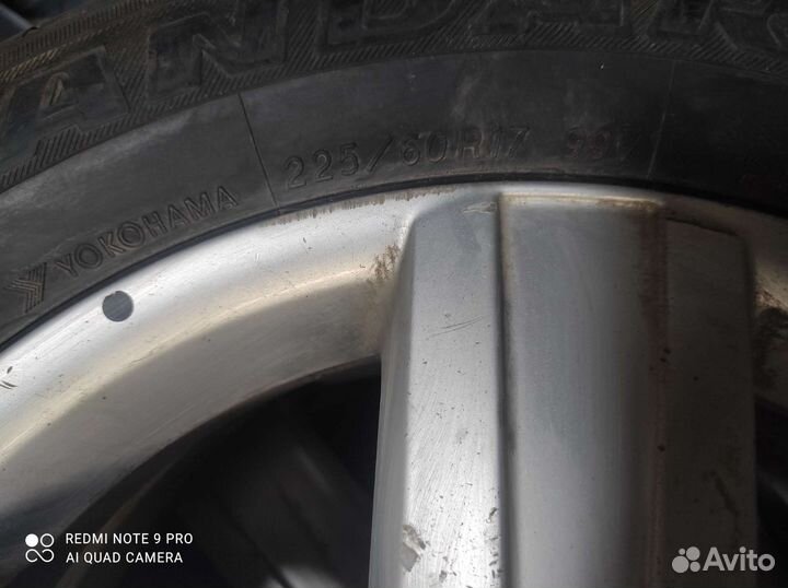 Комплект летних колес 225/60 R17