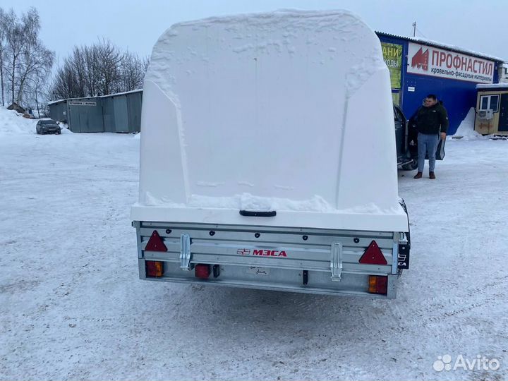 Прицеп мзса с крышкой, для снегохода. Рассрочка