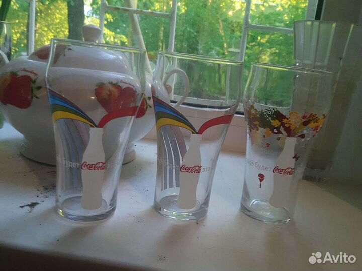 Стаканы кока кола