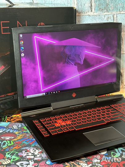 Игровой ноутбук HP omen GTX 1060