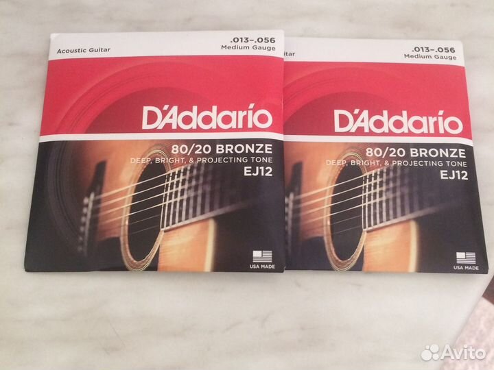 Струны для акустической гитары 13 - 56 USA