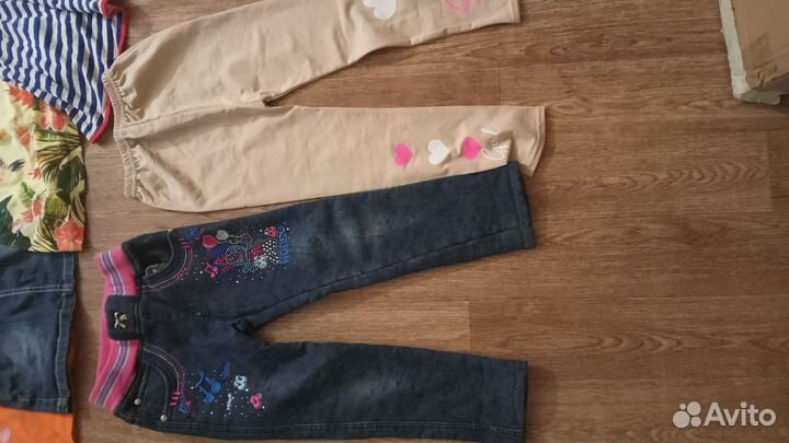 Вещи пакетом на девочку 110 116