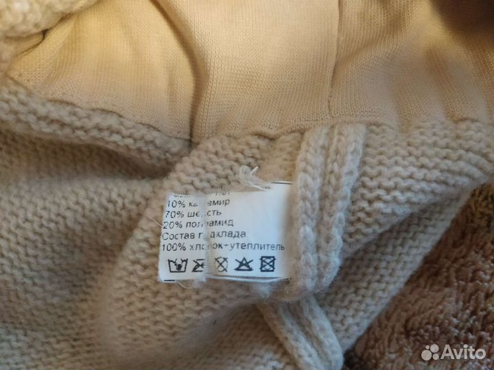 Шапка шлем Kotik на 7-8 лет+варежки+перчатки в дар