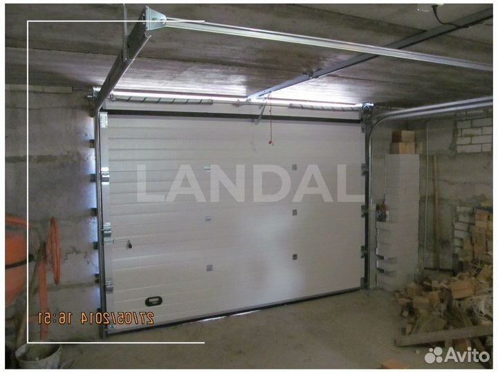 Автоматические гаражные секционные ворота