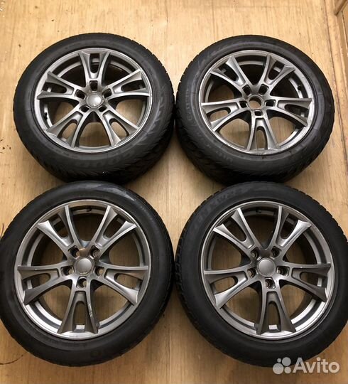 Диски R17 5x114.3 dia60.1 et40 на зиме 225/50