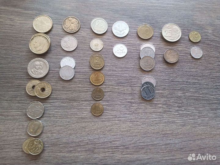 Монеты иностранные