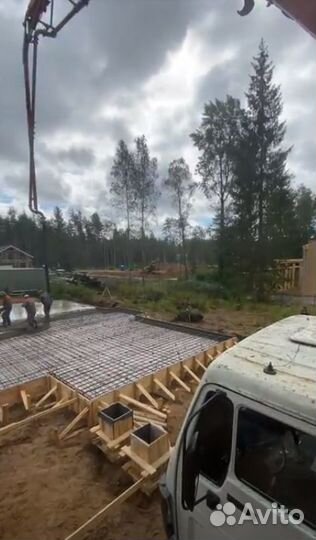 Бетон М100