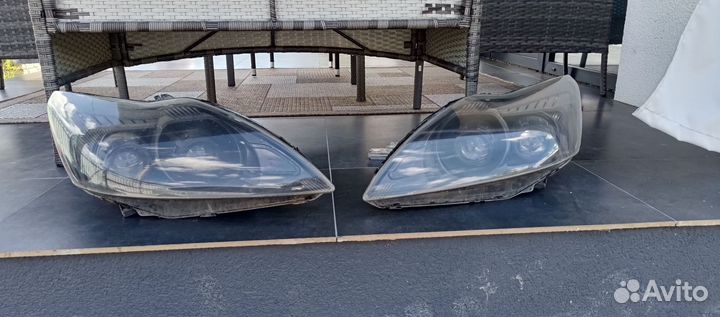 Фары ford focus 2 рестайлинг с линзами