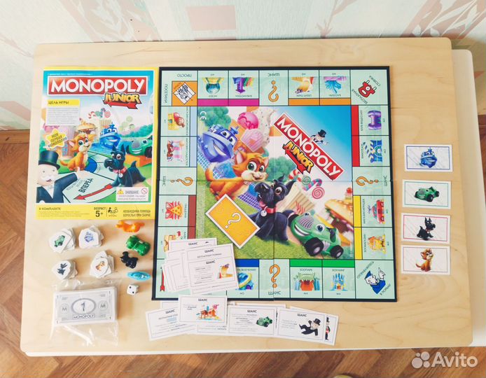 Монополия Junior (Monopoly) 5+