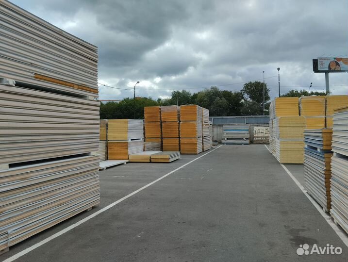 Сэндвич панели ппу пир Минвата Новые Неликвид бу