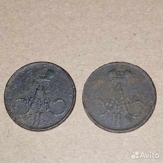 Денежка 1856 1857 1852