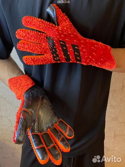 Вратарские перчатки Adidas Predator pro