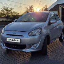 Mitsubishi Mirage 1.0 CVT, 2012, 130 470 км, с пробегом, цена 520 000 руб.