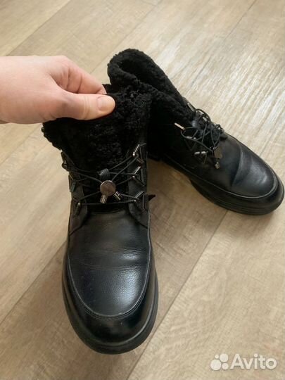 Ботинки женские зимние 40 размер кожа натуральная