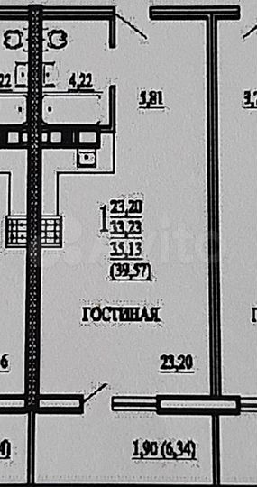 Квартира-студия, 39,6 м², 11/23 эт.