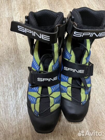 Лыжные коньковые ботинки spine