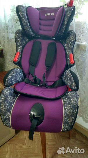 Детское автокресло 9 до 36 кг Babyton Sirius