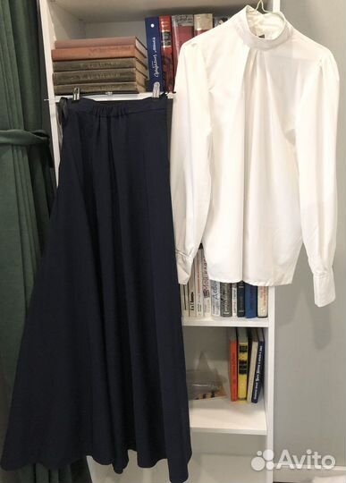 Концертный костюм для девочки. Юбка и блузка