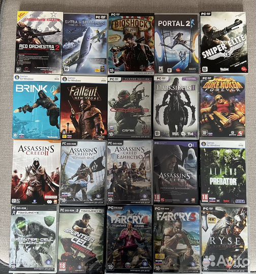 Игры для пк на дисках активированные