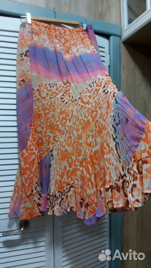 Юбка шифоновая нарядные, новая Бохо