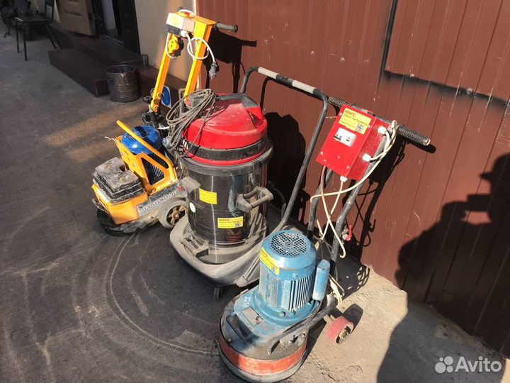 Аренда шлифовальных машин по бетону