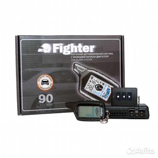 Автосигнализация Fighter F-90 с автозапуском