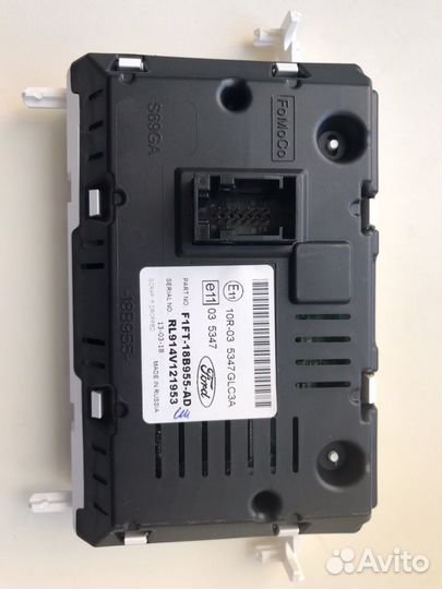 Штатная магнитола Форд Куга 2 рест