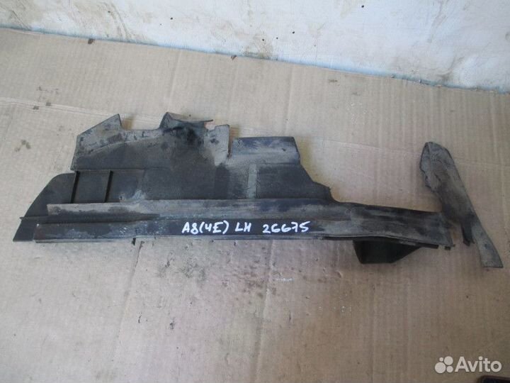 Воздуховод радиатора левый Audi A8 4E 2003-2010 (4