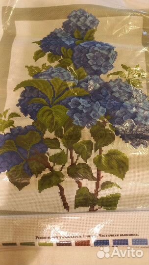 Канва с рисунком для вышивания