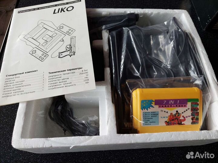 Сюбор приставка liko Денди Dendy