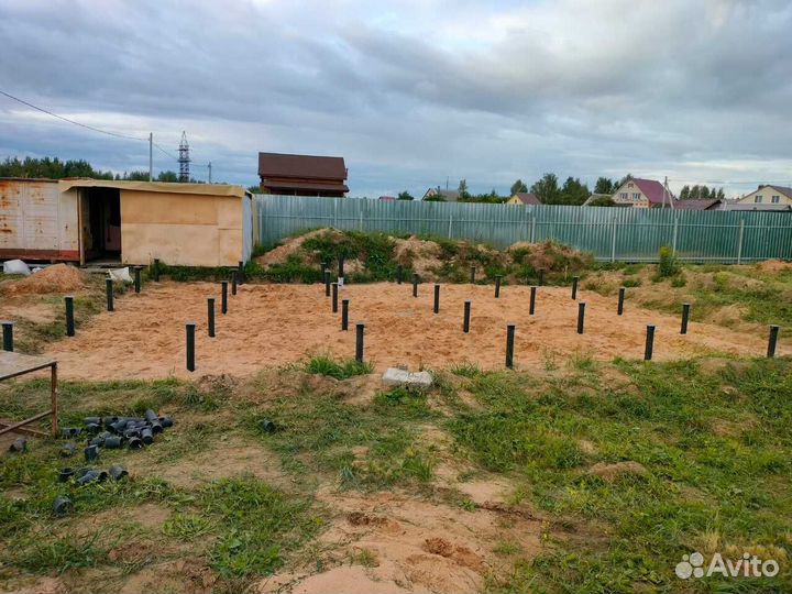 Винтовые сваи.Винтовые сваи под ключ