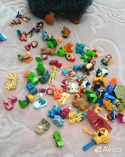 Игрушки из киндера 90х