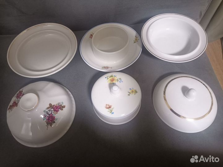 Чайники,сахарницы, маслёнки,молочники