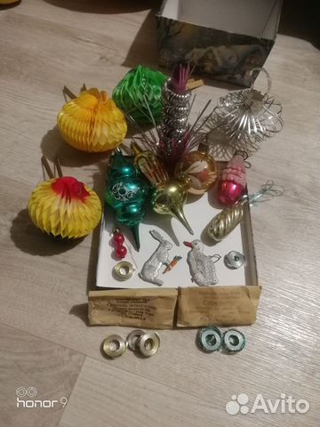 Советские Елочные игрушки СССР одним лотом