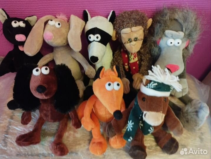 Мягкие игрушки пакетом новые