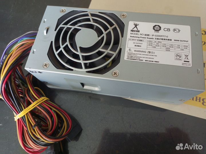 TFX 300W PowerMan ip-s300ff7-0/ 24p/4p/2sata/2mol