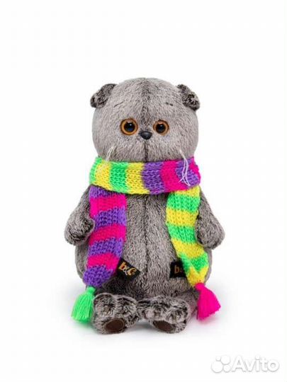 Кот Басик и Кошечка Лили игрушка мягкая