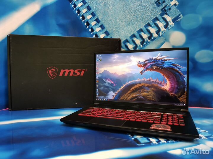 Игровой MSI i5 10500H/3050Ti / 17.3