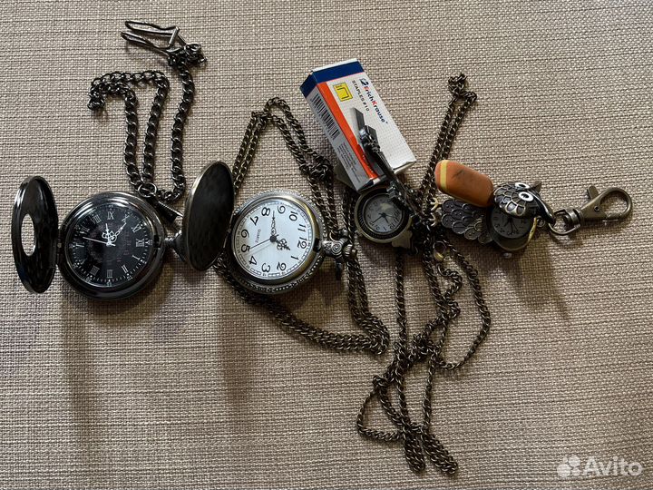 Часы наручные, карманные, б/у