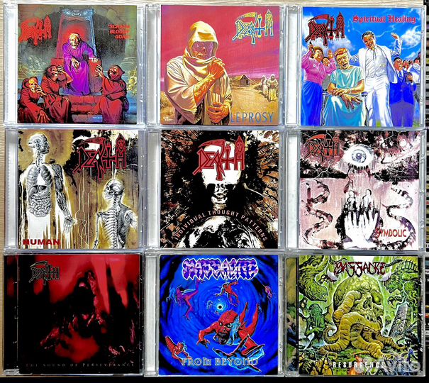 Death usa death metal band музыкальные cd диски