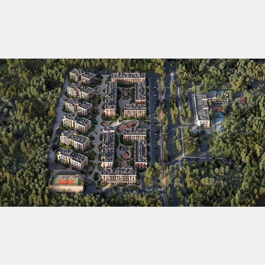 1-к. квартира, 35,8 м², 3/4 эт.