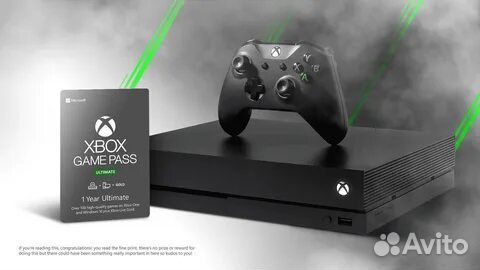 Подписка xbox game pass ultimate 12+1