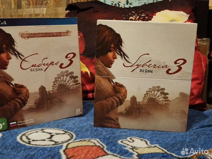 Игры на пс4 ps4/ps5 колекционное издание syberia 3