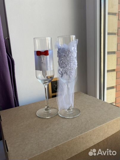 Свадебные бокалы