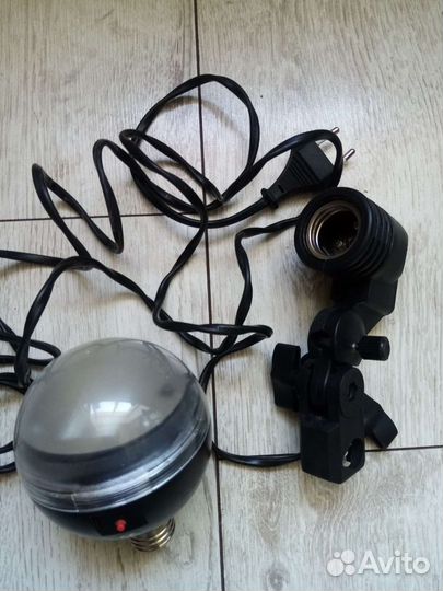 Держатель для зонта с фотолампой