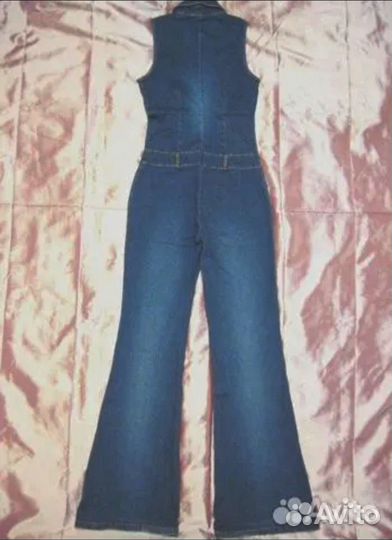Комбинезон джинсовый на р42-44 