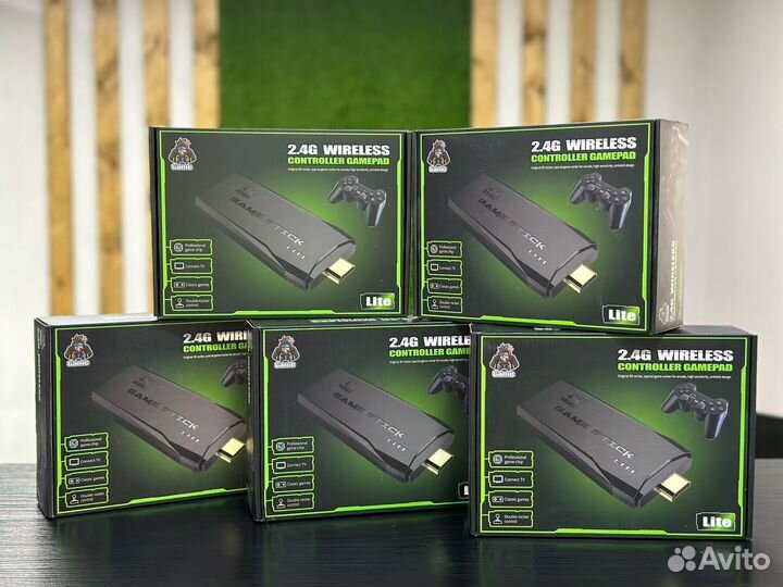 Игровая приставка Game Stick (встроенные игры)